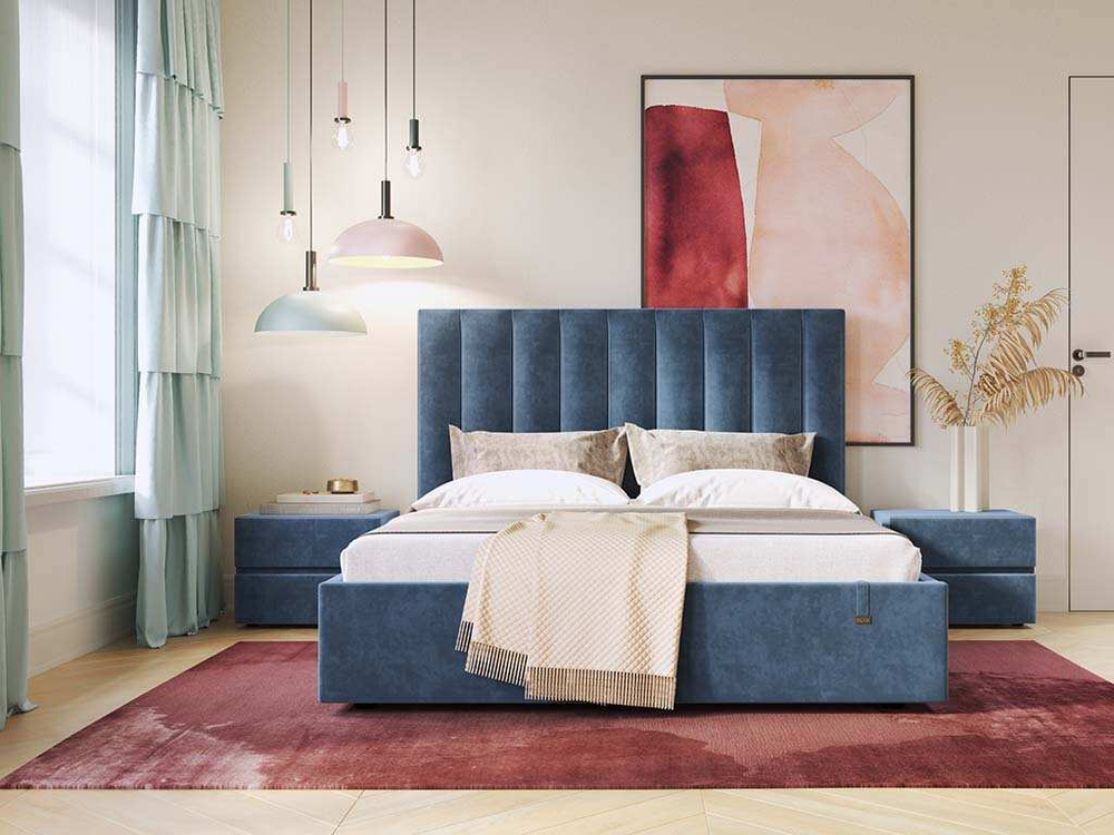 Кровать Ingrid 1600 модель 312 Галакси лайт 22