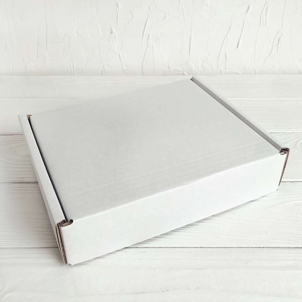 Почтовый короб 22 х 18,5 х 5 см, тип Е, белый