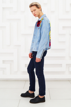 LIGVIANNI Джинсовая куртка Denim Jacket Lion