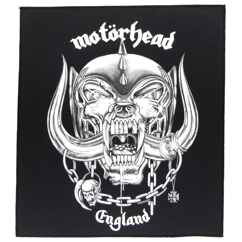Нашивка спиновая Motorhead England (278)