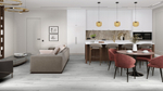 LVT-плитка Damy Floor 1536-2-LVT Дуб Альпийский