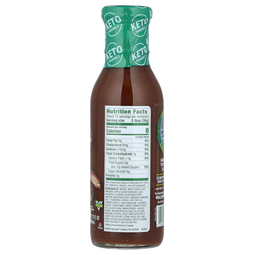 Walden Farms, соус для барбекю, копченый на дровах пекана, 355 мл (12 жидк. унций)