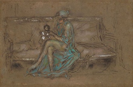 James Abbott McNeill Whistler - эротическое искусство художника Джеймса Эбботта Макнила Уистлера. 16+