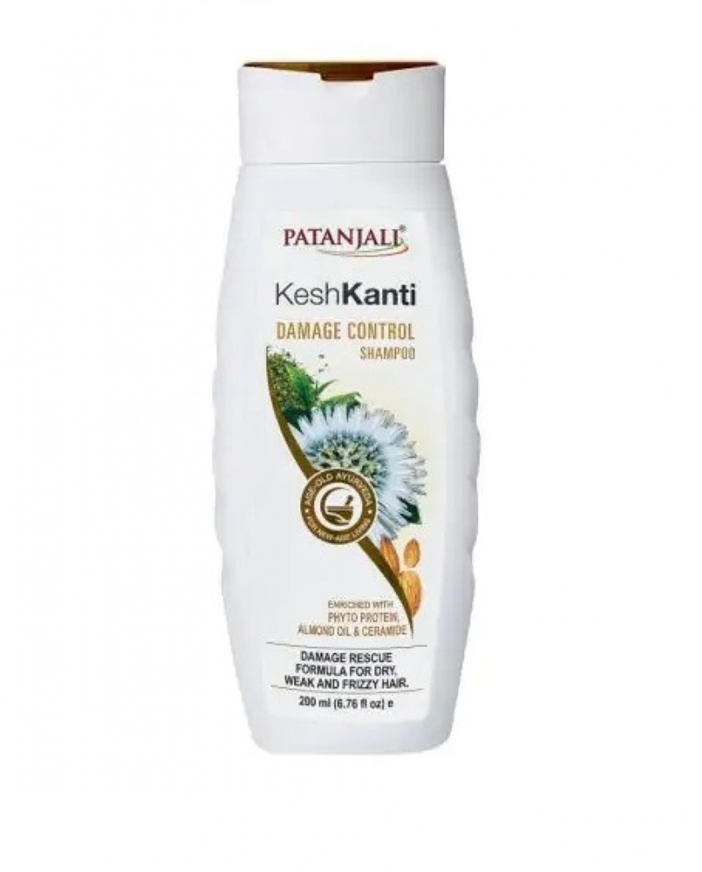 PATANJALI Kesh Kanti Damage Control Shampoo Шампунь для поврежденных волос Кеш Канти 200мл