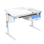 Растущая парта Дэми СУТ 45 с лотком и тумбой ТСН.07 (1200×565 мм)