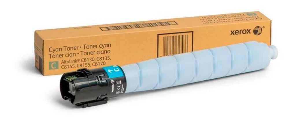 Тонер-картридж XEROX 006R01755 для AltaLink C8130/8135 голубой (28K)