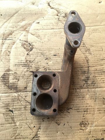 Выпускной коллектор модуля рециркуляции D2876 MAN 51081510003