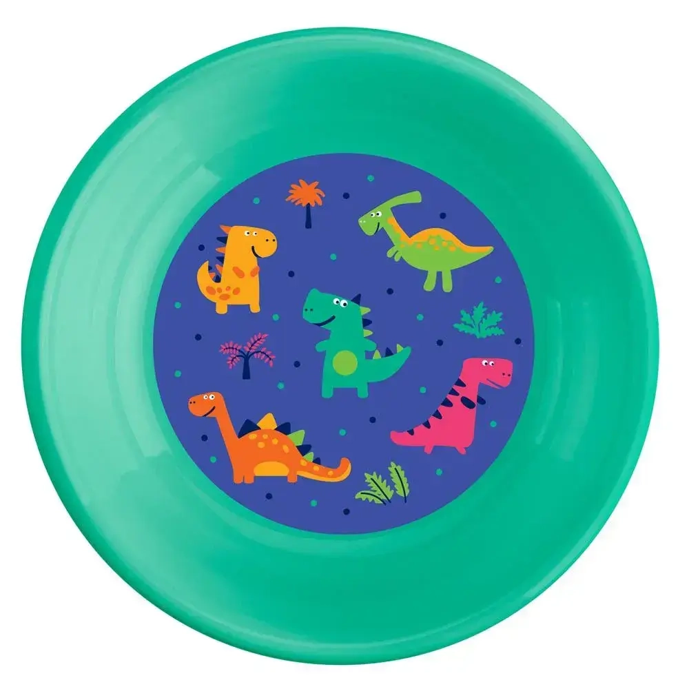 ТАРЕЛКА ГЛУБОКАЯ ДЕТСКАЯ С ДЕКОРОМ 185 ММ (Зеленый)