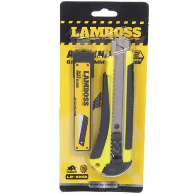 Нож Lamboss 18мм автоблокировка 5 лезвий