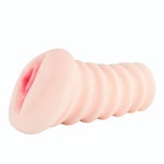 Нежный мастурбатор-вагина с вибрацией (Цвет: телесный)