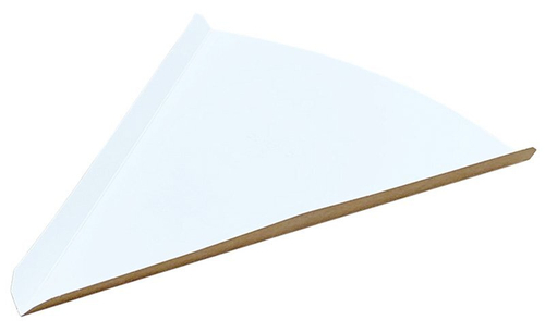 Подложка Оригамо для куска пиццы, 232х232х195х15, крафт, 400 штук в упаковке