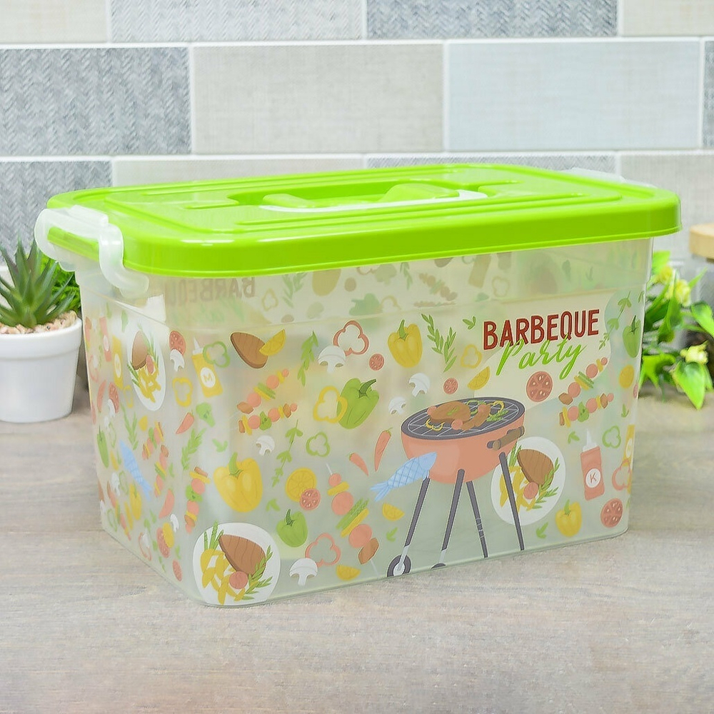 Контейнер для шашлыка 6,5л "BBQ party"