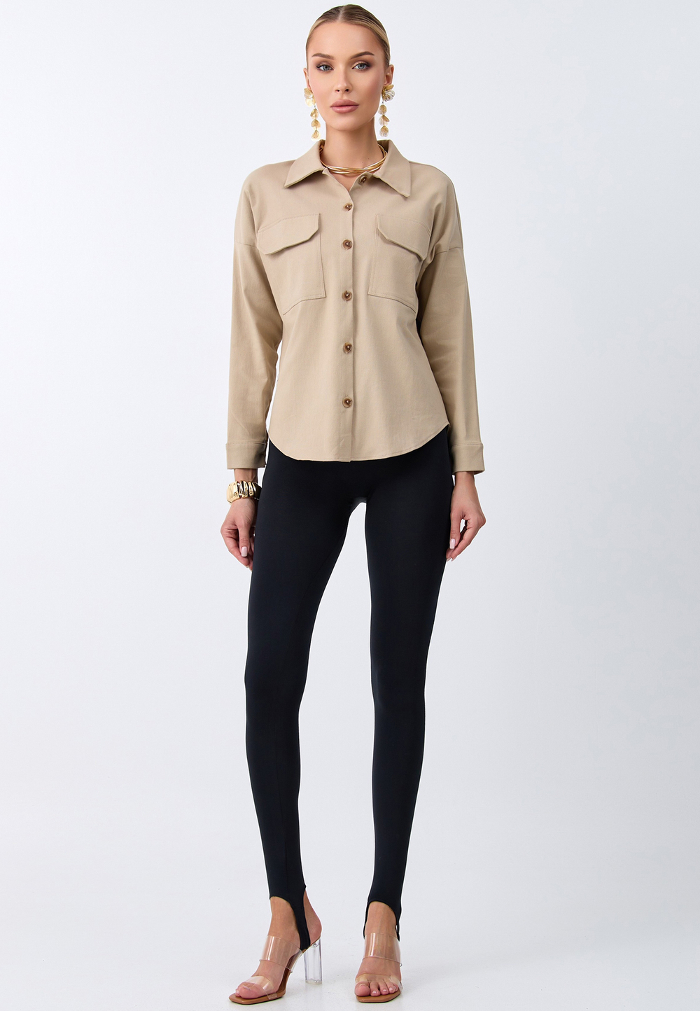 Рубашка джинсовая