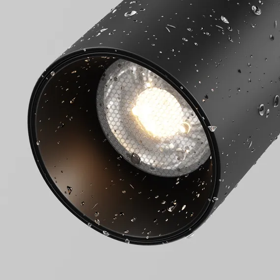 Уличный трековый светильник Фокус / Focus Led Exility IP 3000К 8Вт 36° черный Outdoor o-tr02-1-s-8wb3k