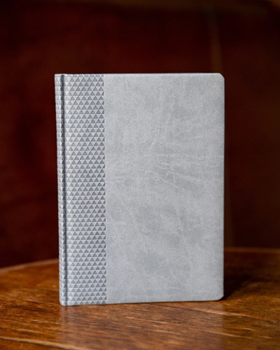 Набор с гравировкой: Ежедневник и ручка Parker Jotter XL Black CT (серый)