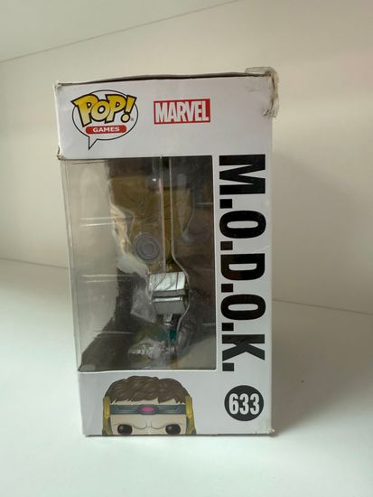 Фигурка Funko POP!(мятая коробка) Bobble Marvel Avengers Game MODOK (633) 47814