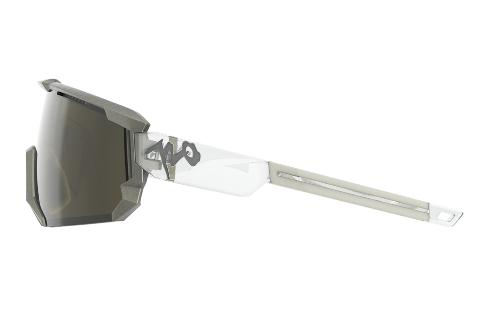 Спортивные очки 720armour Mars / Matte Grey/Clean Grey / Green HiColor Lens