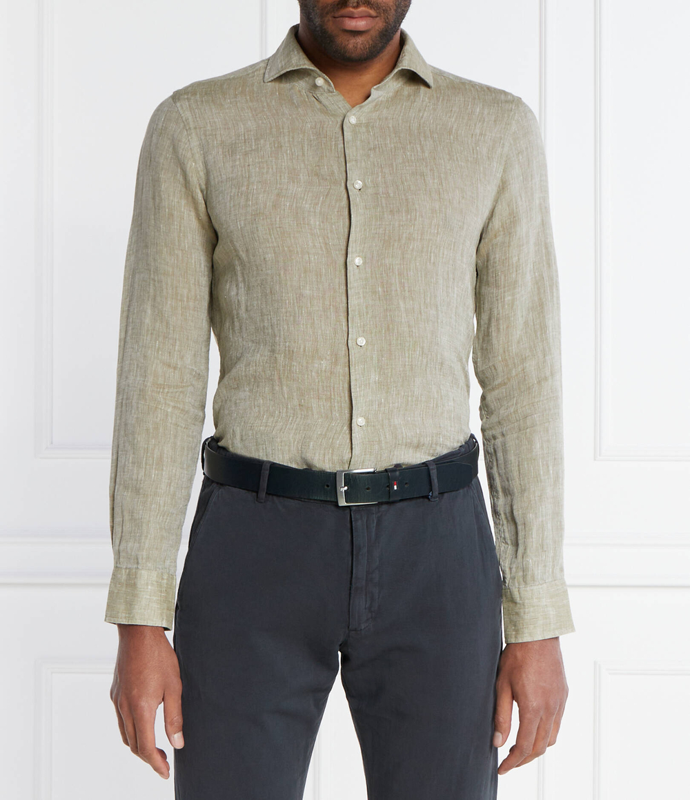 Льняная рубашка 146Pai-W Joop! - оливковый(30041389)