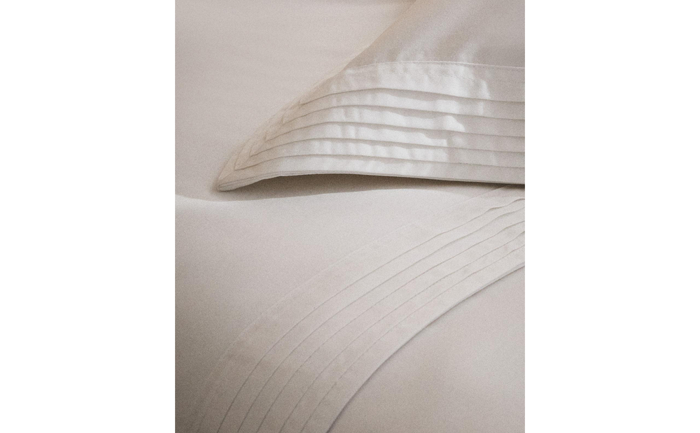 Пододеяльник Zara Home сатин, хлопок 100%, однотонный, 6114/088