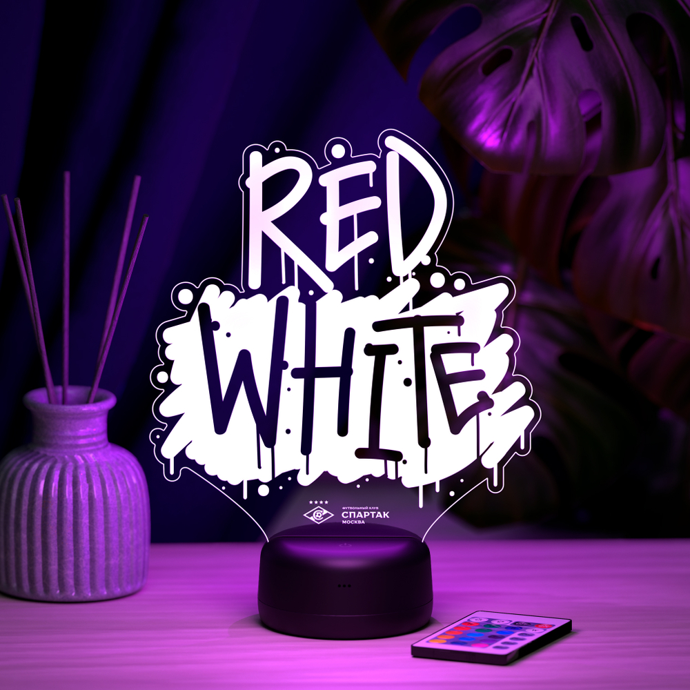 Светильник "Red White - Спартак"