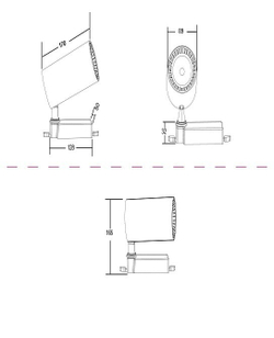 Трековый светильник Maytoni Technical TR003-1-40W4K-W