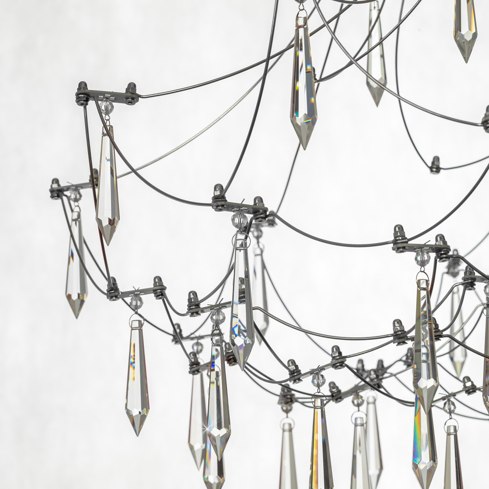 Citilux ASTER CL208020 LED Хрустальная люстра с пультом