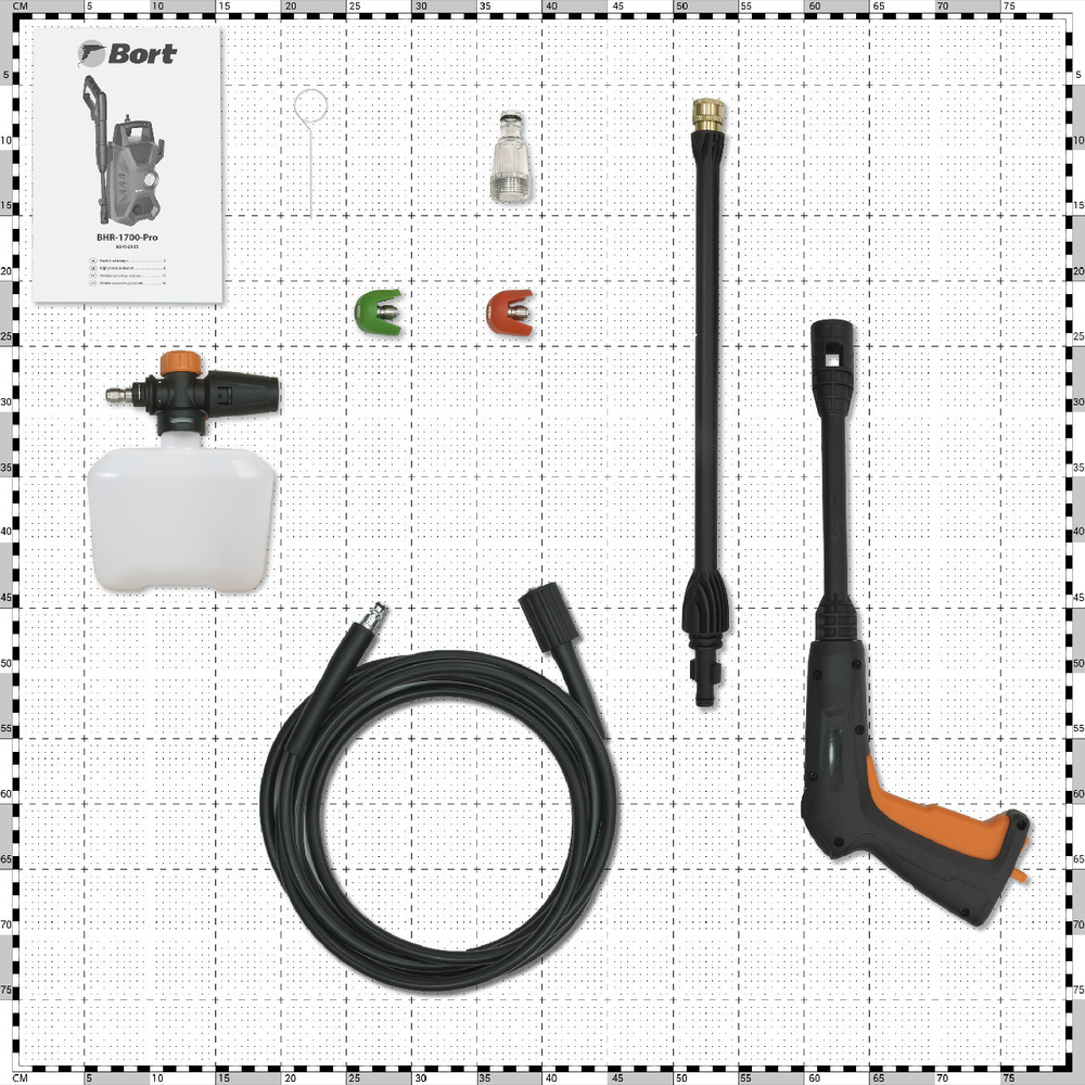 Мойка высокого давления BORT BHR-1700-Pro