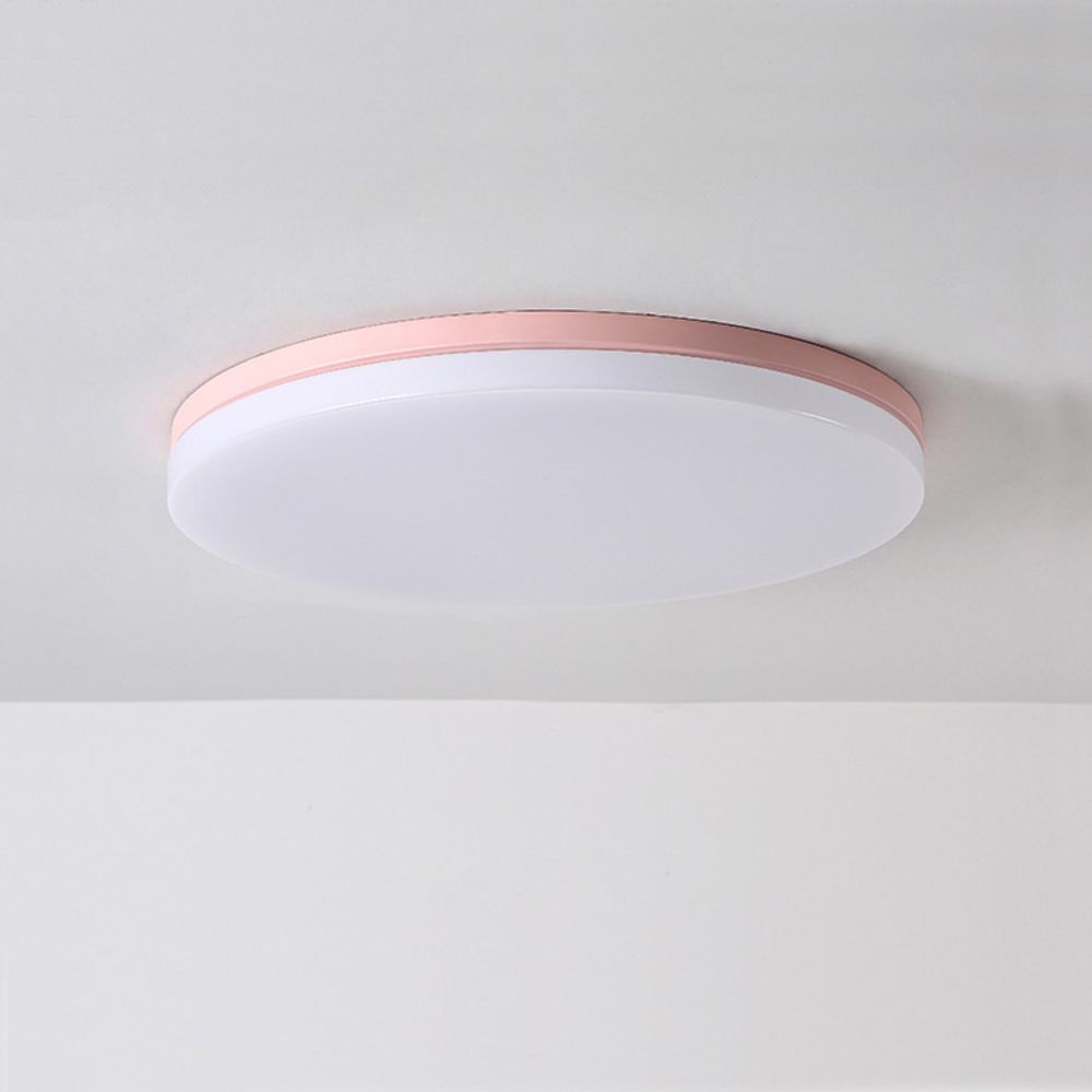 Потолочный Светильник Disc Half D38 Pink By Imperiumloft