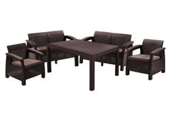 Комплект мебели Corfu Russia Fiesta, коричневый