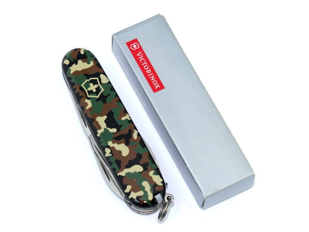 Нож Victorinox Spartan, 91 мм, 12 функций, камуфляж, блистер, 1.3603.94B1