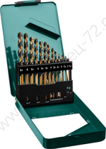 KRAFTOOL COBALT 13шт(1.5-6.5мм), Набор сверл по металлу HSS-Co(8%), сталь М42(S2-10-1-8)