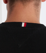 Свитер CHAIN RIDGE STRUCTURE Tommy Hilfiger - черный(MW0MW33511)