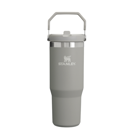 Термокружка Stanley IceFlow Flip Straw Tumbler (0,89 литра), серая