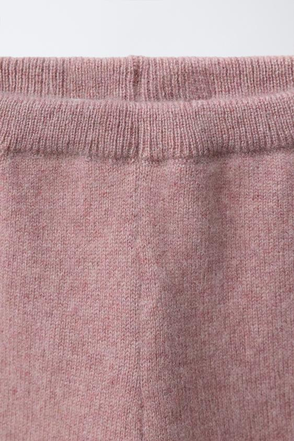 ZARA БРЮКИ BAGGY ИЗ 100% КАШЕМИРАБРЮКИ BAGGY ИЗ 100% КАШЕМИРА, СВЕТЛО-РОЗОВЫЙ