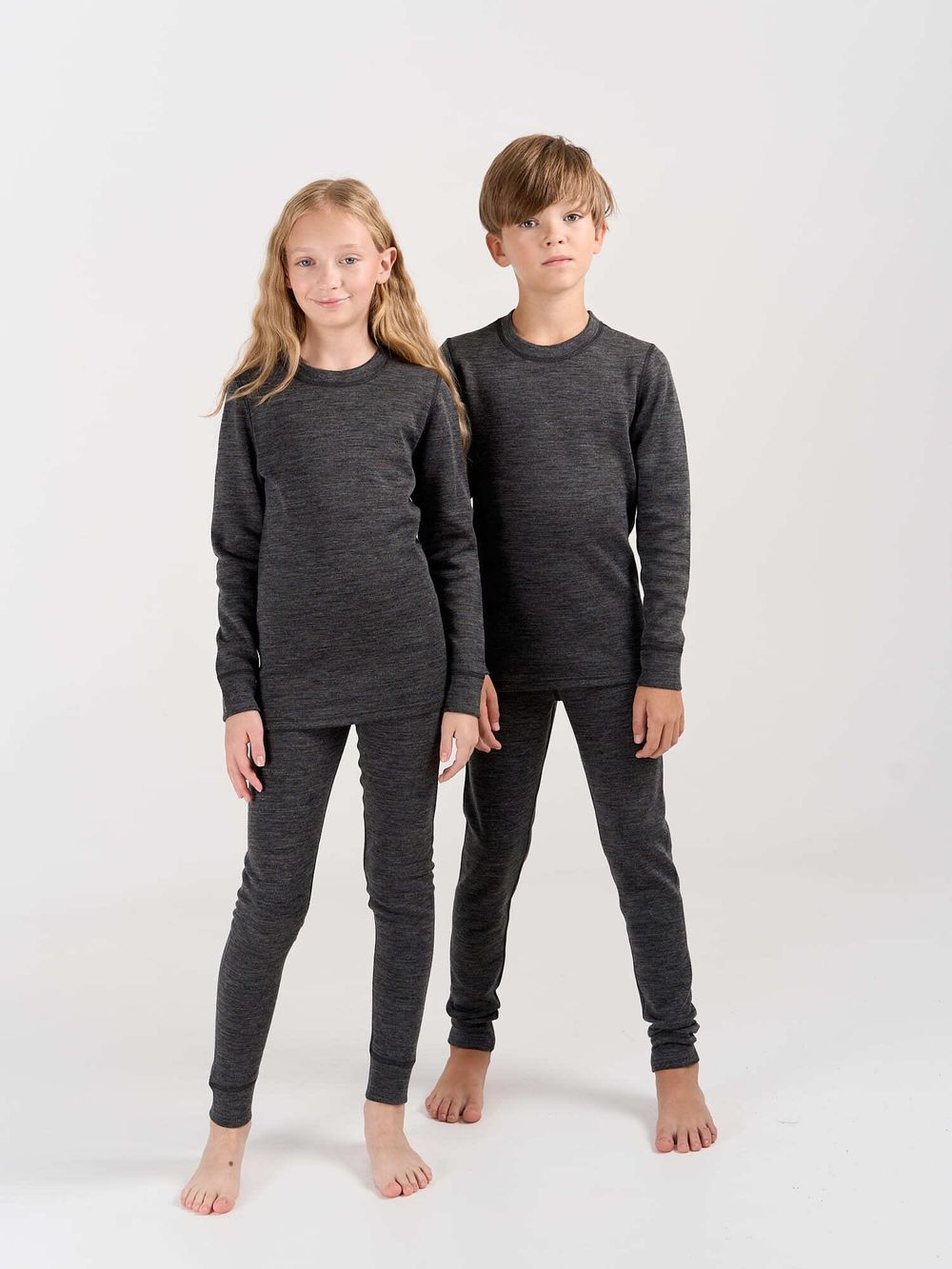 Комплект термобелья "Графит меланж" с шерстью 7+