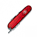 Нож перочинный Victorinox Climber (1.3703.T) 91мм 14 функций красный прозрачный
