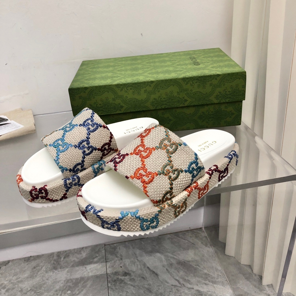 Gucci Platform Slide Sandal