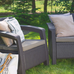 Сидушка для мебели 50*50*4см (коричневая)