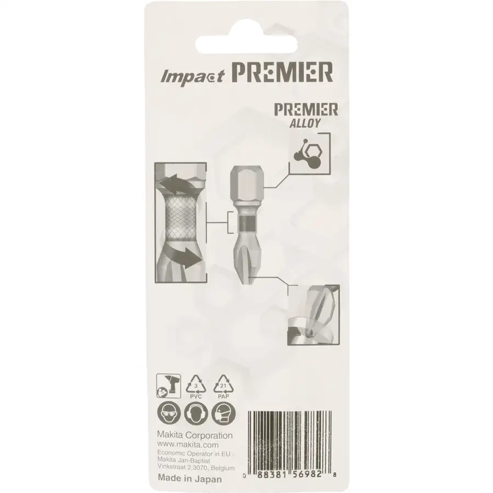 Насадка PH3х25 мм Impact Premier Makita E-03159