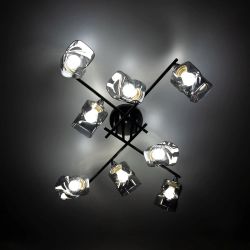 Citilux Клаус CL134185 Люстра потолочная Чёрная