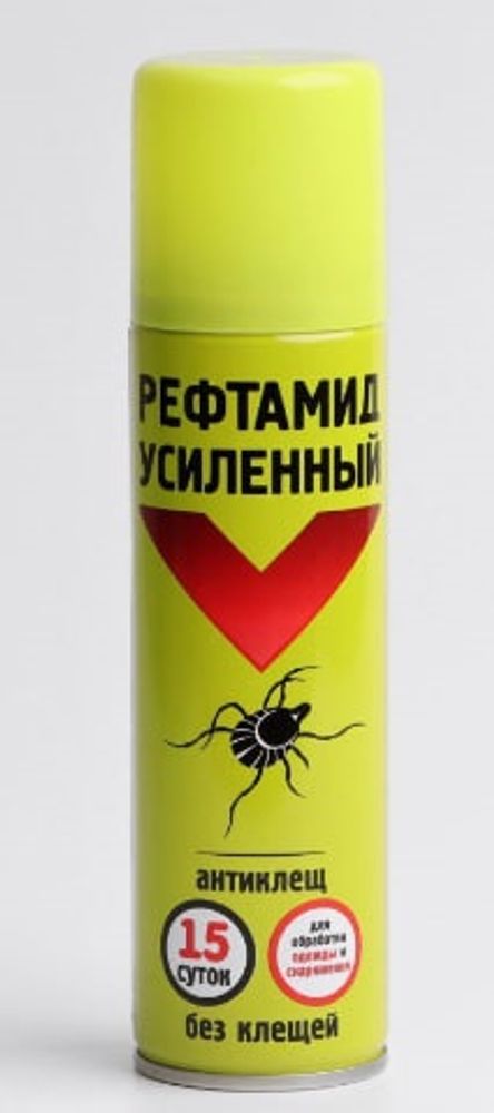 Аэрозоль РЕФТАМИД АНТИКЛЕЩ усиленный от клещей 150 мл