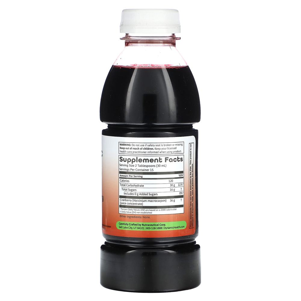 Dynamic Health, Клюквенный концентрат, 473 мл (16 жидк. унц.)