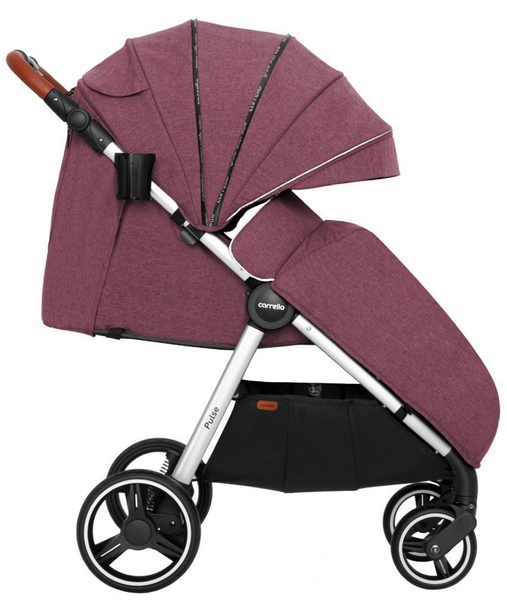 Коляска прогулочная Carrello Pulse CRL-5507, Merlot Red