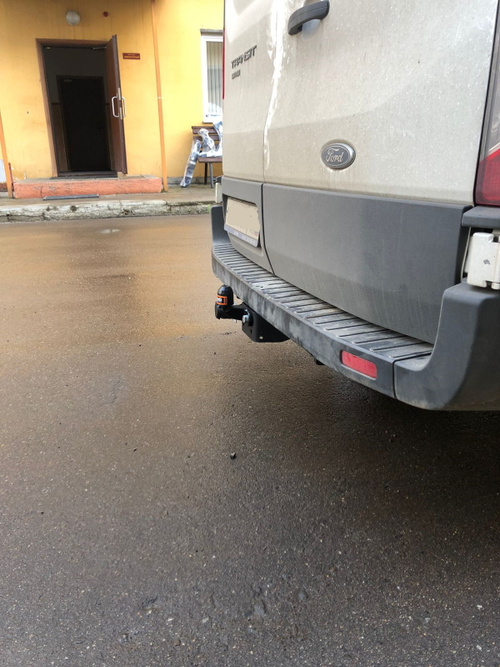 Фаркоп AvtoS для FORD TRANSIT (2014-2019) с унив. электрикой Smart и сертификатом, арт.(FD 32+smart)