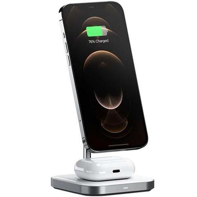 Зарядная станция MagSafe Satechi для iPhone и AirPods (ST-WMCS2)