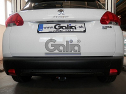 Фаркоп оцинкованный Galia P045A для Peugeot 2008 2013-(паспорт и сертификат в комплекте)(без электрики)