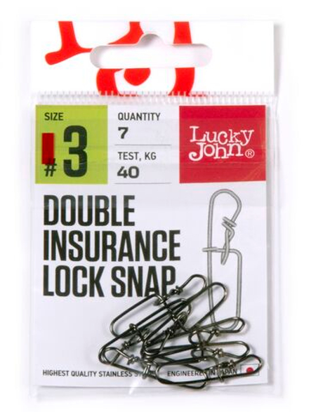 Застежки LJ Pro Series DOUBLE INSURANCE INSIDE LOCK SNAP, арт. LJP5128