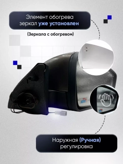 Зеркала ваз 2108-2109 2113-2115 Наружная регулировка