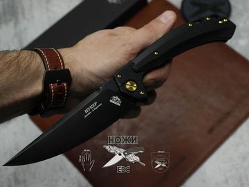 Нож складной НОКС Нукер AUS-8 Black 347-780406