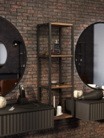 Полка настенная высокая лофт Linea